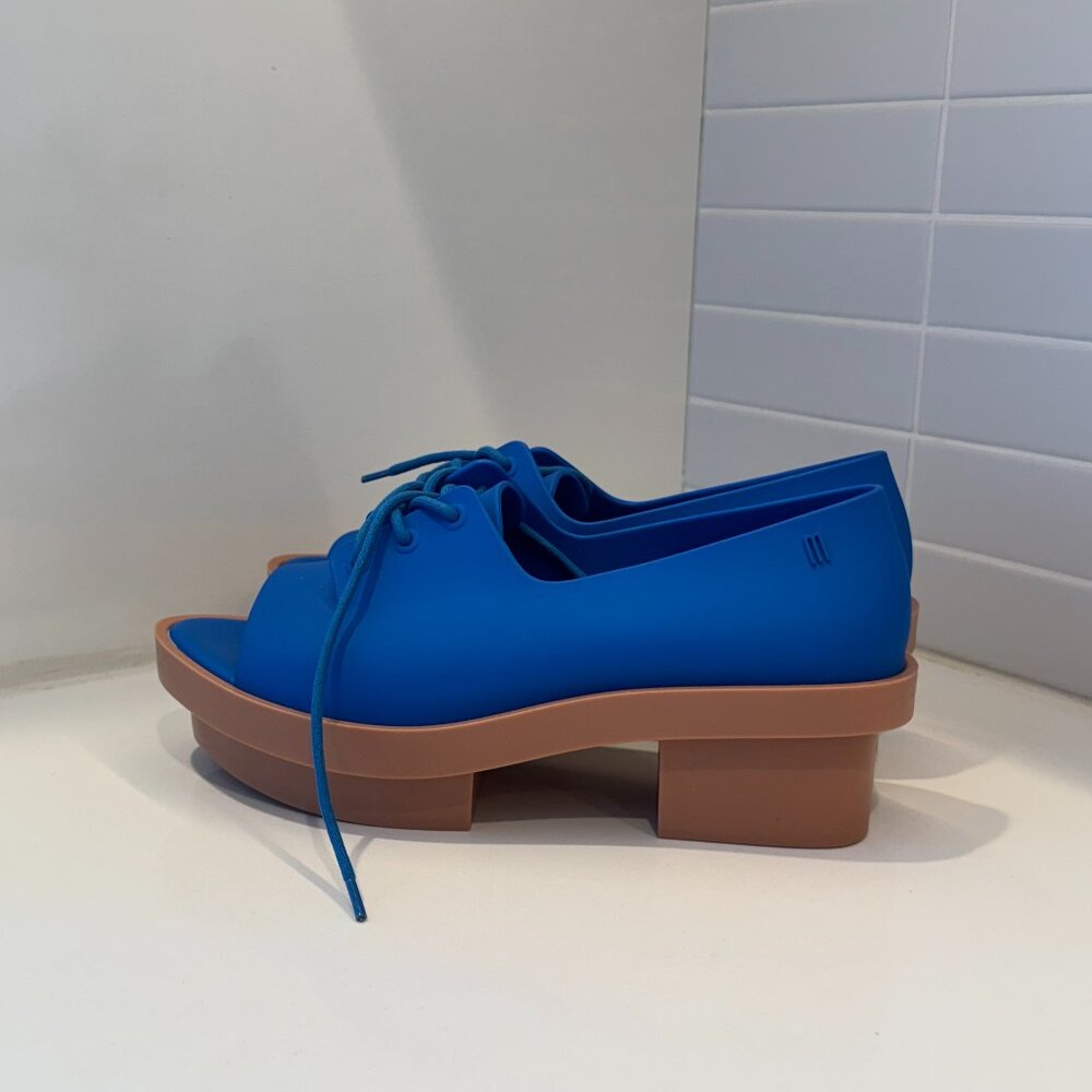 NWOT Melissa jelly platform shoes